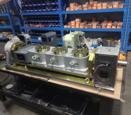 comprar Fabricante de mesas giratorias CNC de 5 ejes con varias cabezas online manufacture