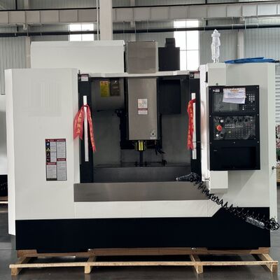 خرید دستگاه فرز عمودی کارکرده VMC855 5 محور CNC مرکز ماشینکاری غلتکی راهنمای 24 ابزار ATC BT40 Taper System online manufacture