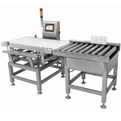 comprare Industria alimentare sanitaria cintura trasportatrice pesatrice di controllo sistema di pesatura industriale JZ-W25kg online manufacture