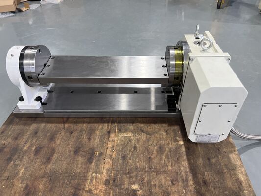 Buy Precision CNC Machine Rotary Table 4th Axis 360 Degrees Continuous Rotation online manufacture