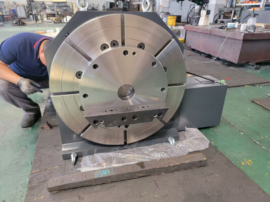 kupować Stolik obrotowy worm gear o pojemności obciążenia pionowego od 50 kg do 800 kg i dokładności pozycjonowania wielokrotnego od ± 4 do ± 10