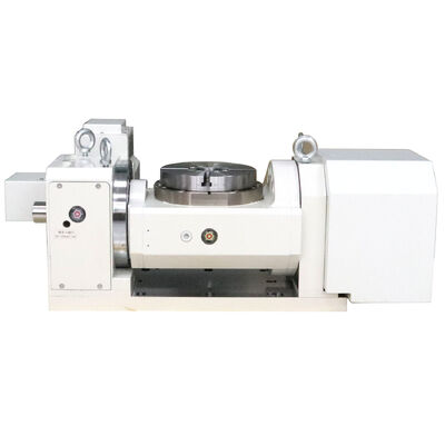 Buy Fifth Axis Precision CNC Tilting Rotary Table 12H7 Worktable T Slot Size online manufacture