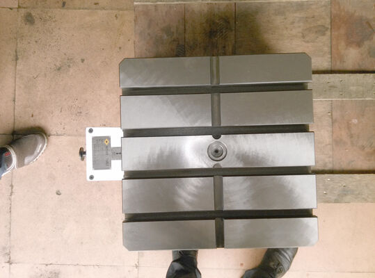 주문 수동 구동 6000 kg ±2 Sec 72 Div Hirth 접착제와 함께 Pneumatic 인덱싱 회전 테이블 online manufacture