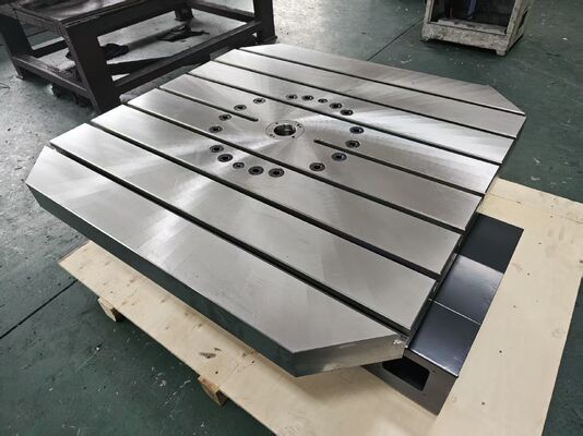 خرید جدول چرخشی ماشین آلات دقیق، ورم گیر جدول چرخشی محور چهارم online manufacture