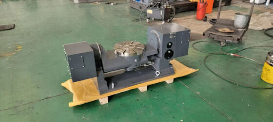 Buy Precision Indexing Industrial Rotary Table Hardened Steel Five Axis Servo Drive online manufacture