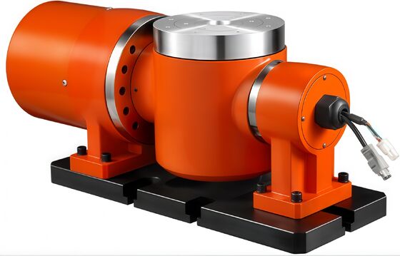 acheter Table rotative CNC 5 axes Harmonic-Drive avec autoblocage sans frein, répétabilité de 3 secondes d'arc et angle d'inclinaison de ±110° online manufacture