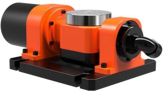buy Compact Small-Size 5-Axis Rotary Table with ±110° Tilt Angle and Harmonic Reducer Transmission online manufacture